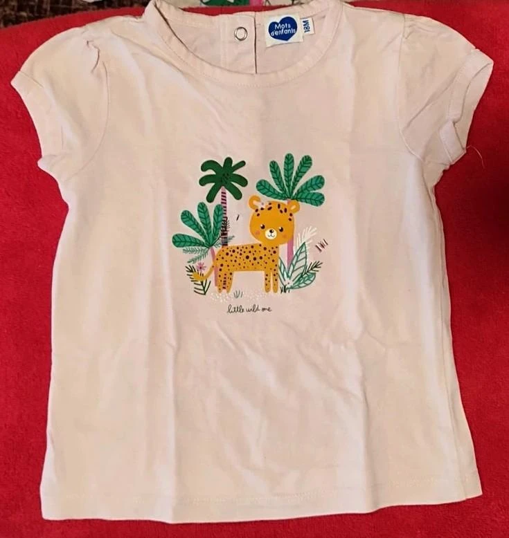 T-shirt + bodysuit set 18 months – photo 3